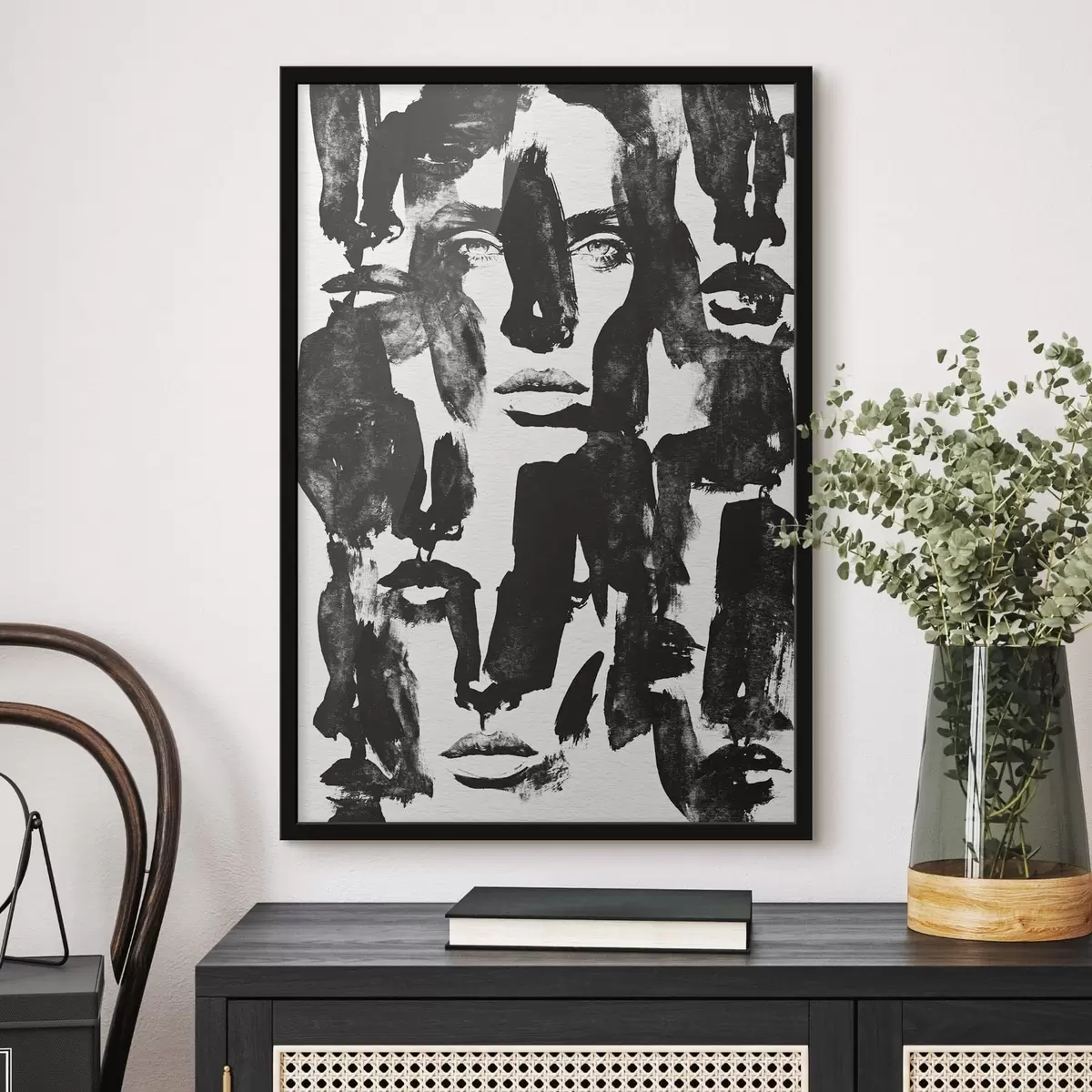 Plakat Abstrakcyjne portrety f50861