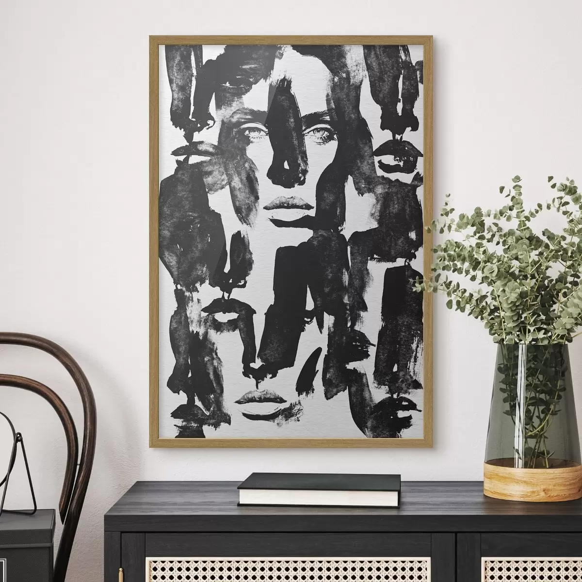 Plakat Abstrakcyjne portrety f50861
