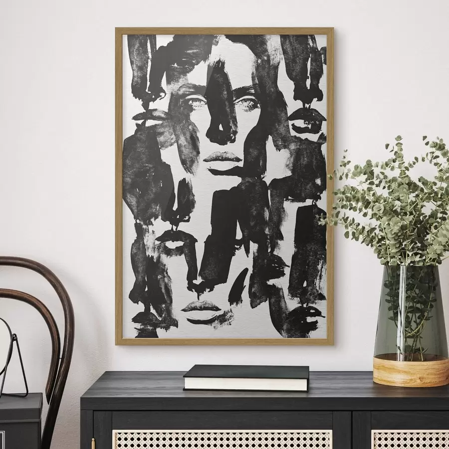 Fototapeta Abstrakcyjne portrety f50861