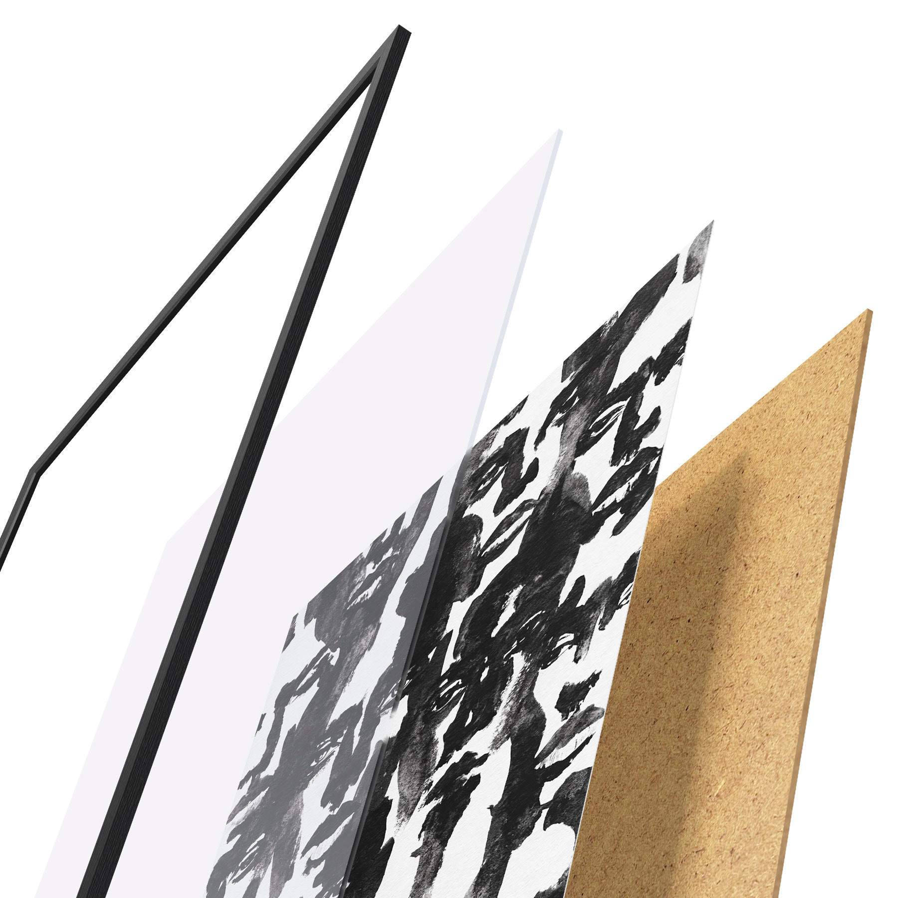 Plakat Abstrakcyjne twarze f50862