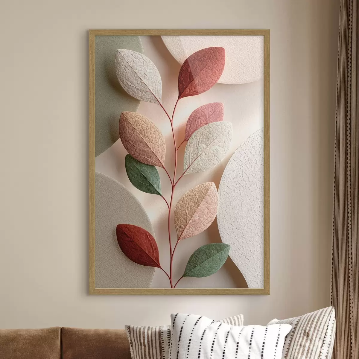Plakat Nowoczesna kompozycja botaniczna f50864