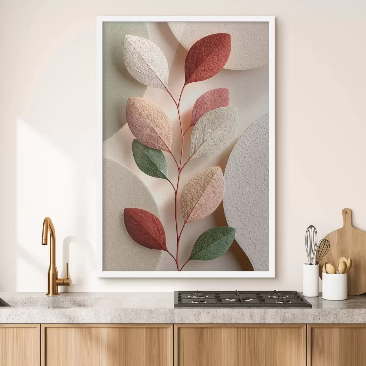 Plakat Nowoczesna kompozycja botaniczna f50864