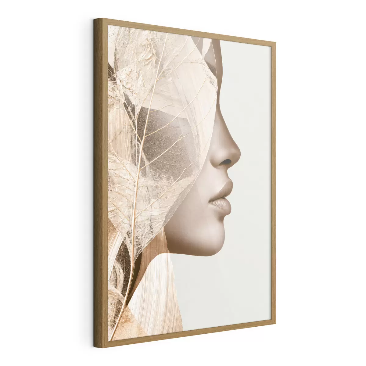 Plakat Abstrakcyjny portret kobiety f50865