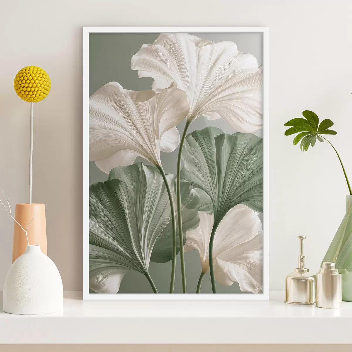 Plakat Delikatne liście f50867