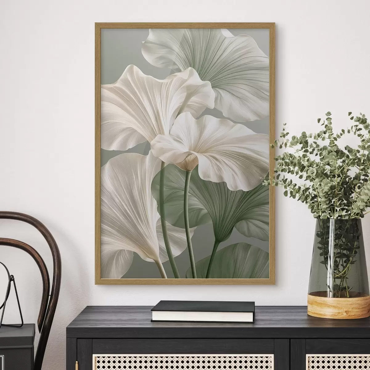 Plakat Delikatne liście f50868