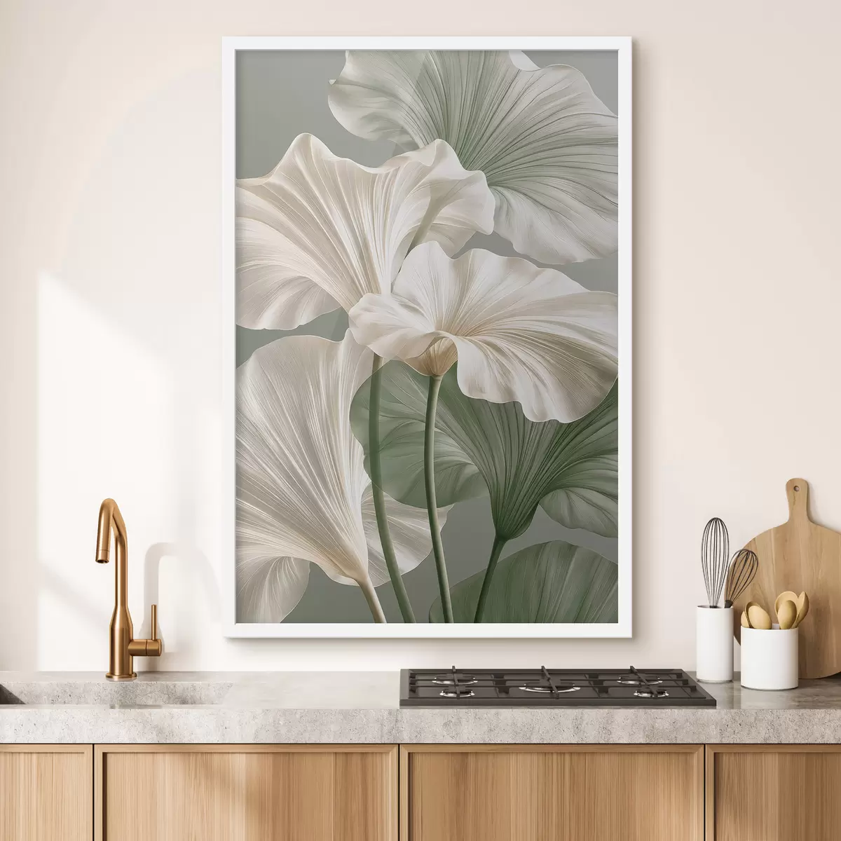 Plakat Delikatne liście f50868
