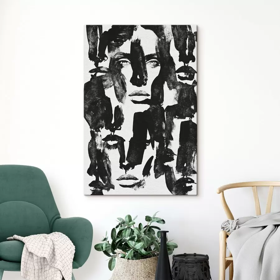 Obraz Abstrakcyjne portrety s50861