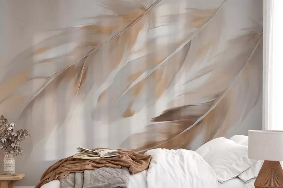 Fototapeta Abstrakcyjne pióra w05991