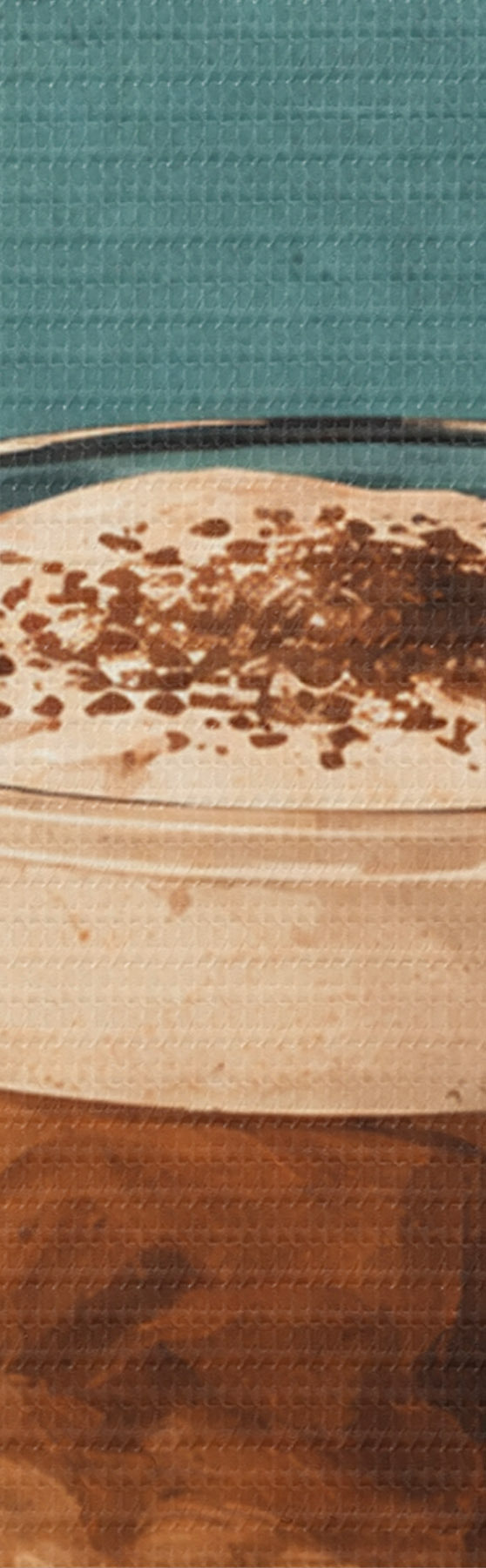 Obraz Pyszne macchiato w słoneczny dzień s50875