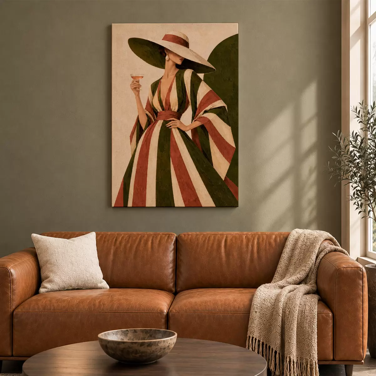 Obraz Szykowna elegancja przy stylowym drinku s50880
