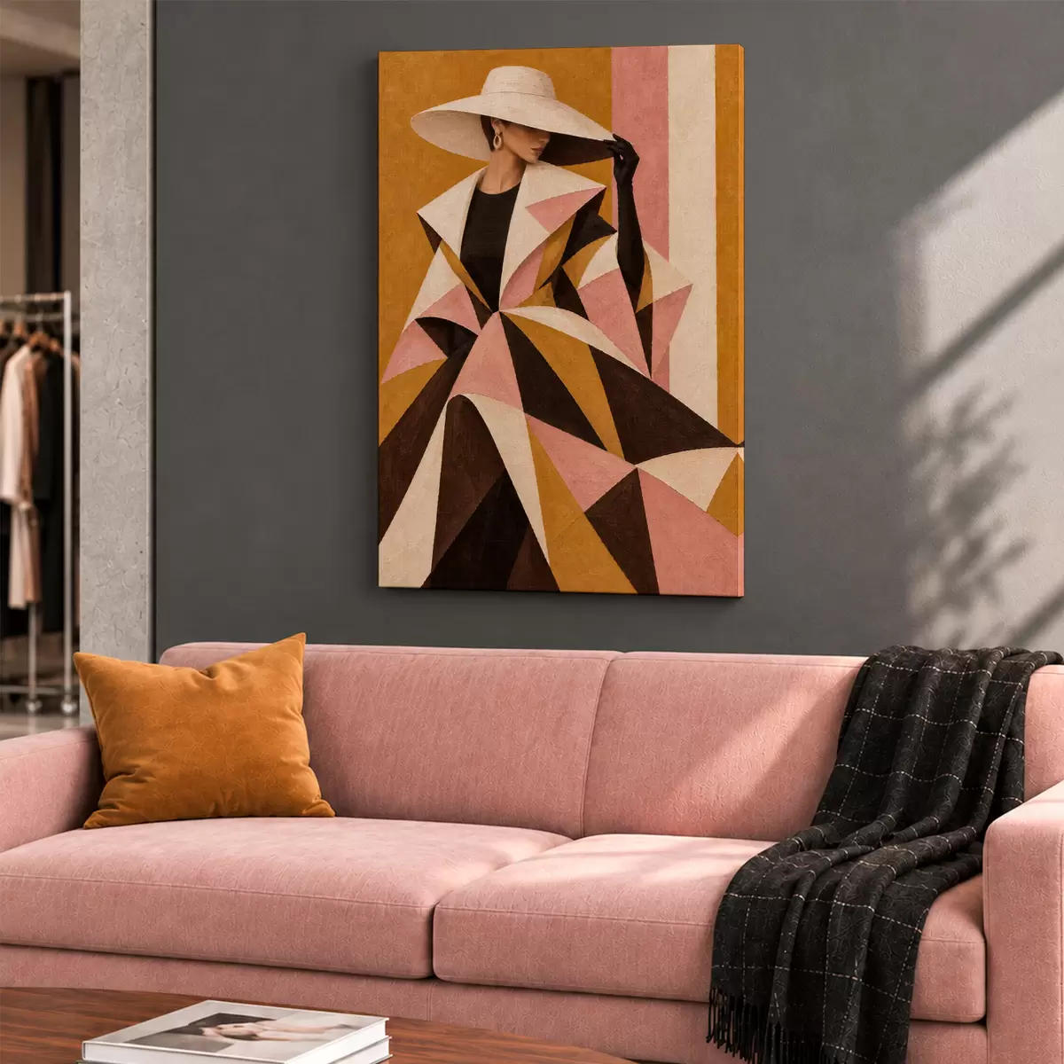 Obraz Szykowna elegancja w geometrycznym stylu s50882