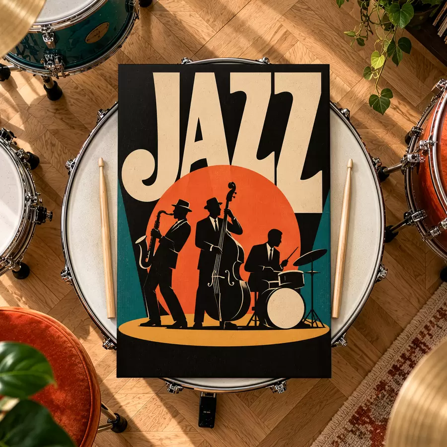 Obraz Całą noc w rytmie jazzu s50921