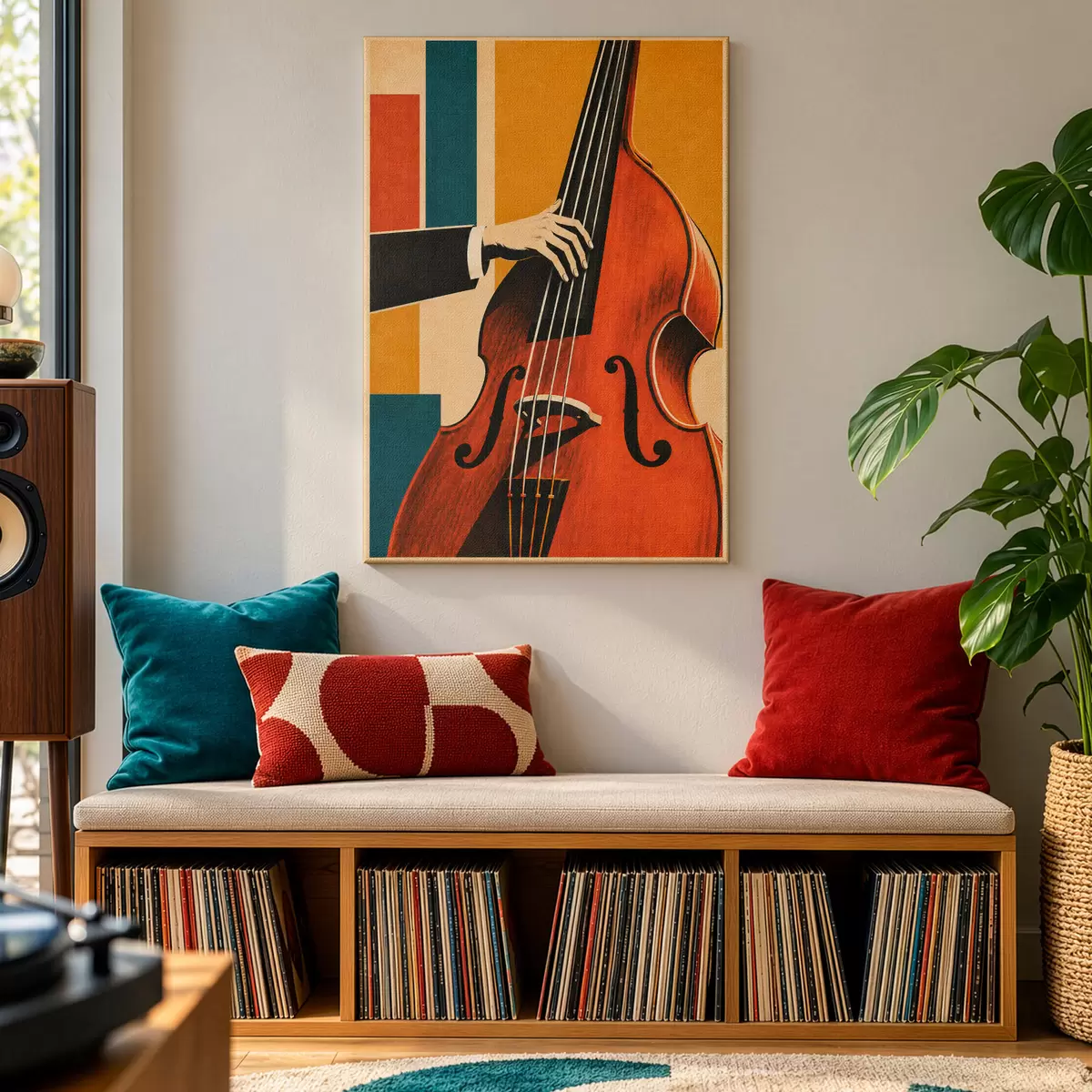Obraz Elegancka dłoń grająca na instrumencie muzycznym s50926