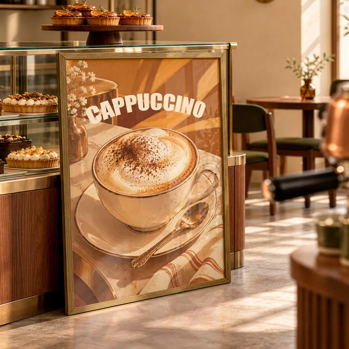Plakat Idealnie zaparzona poranna rozkosz f50874