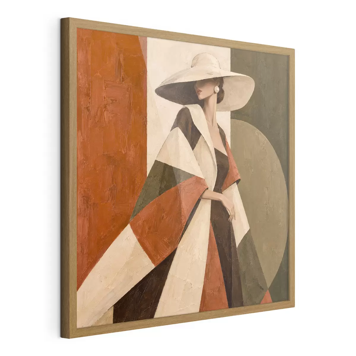 Plakat Szykowna elegancja w żywych kolorach f50879