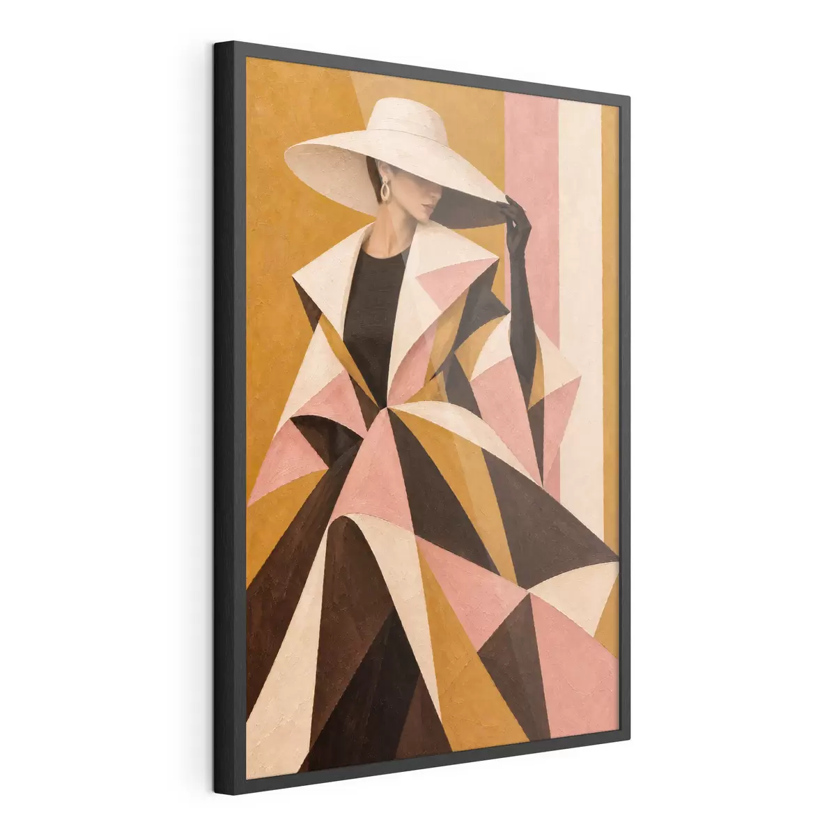 Plakat Szykowna elegancja w odważnych wzorach f50882