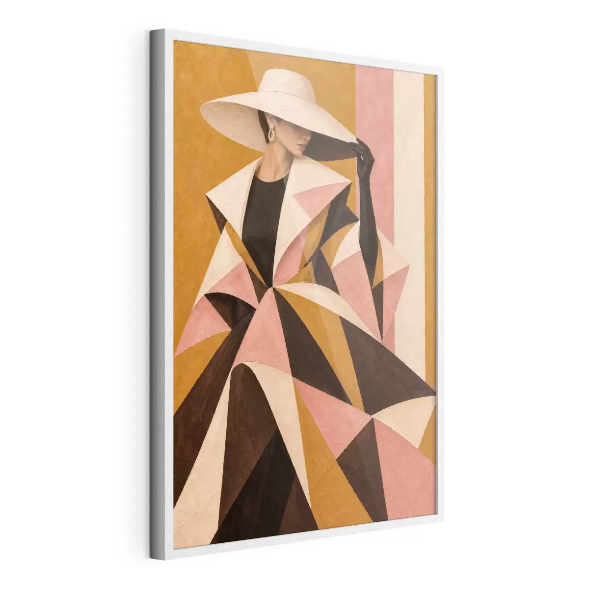 Plakat Szykowna elegancja w odważnych wzorach f50882