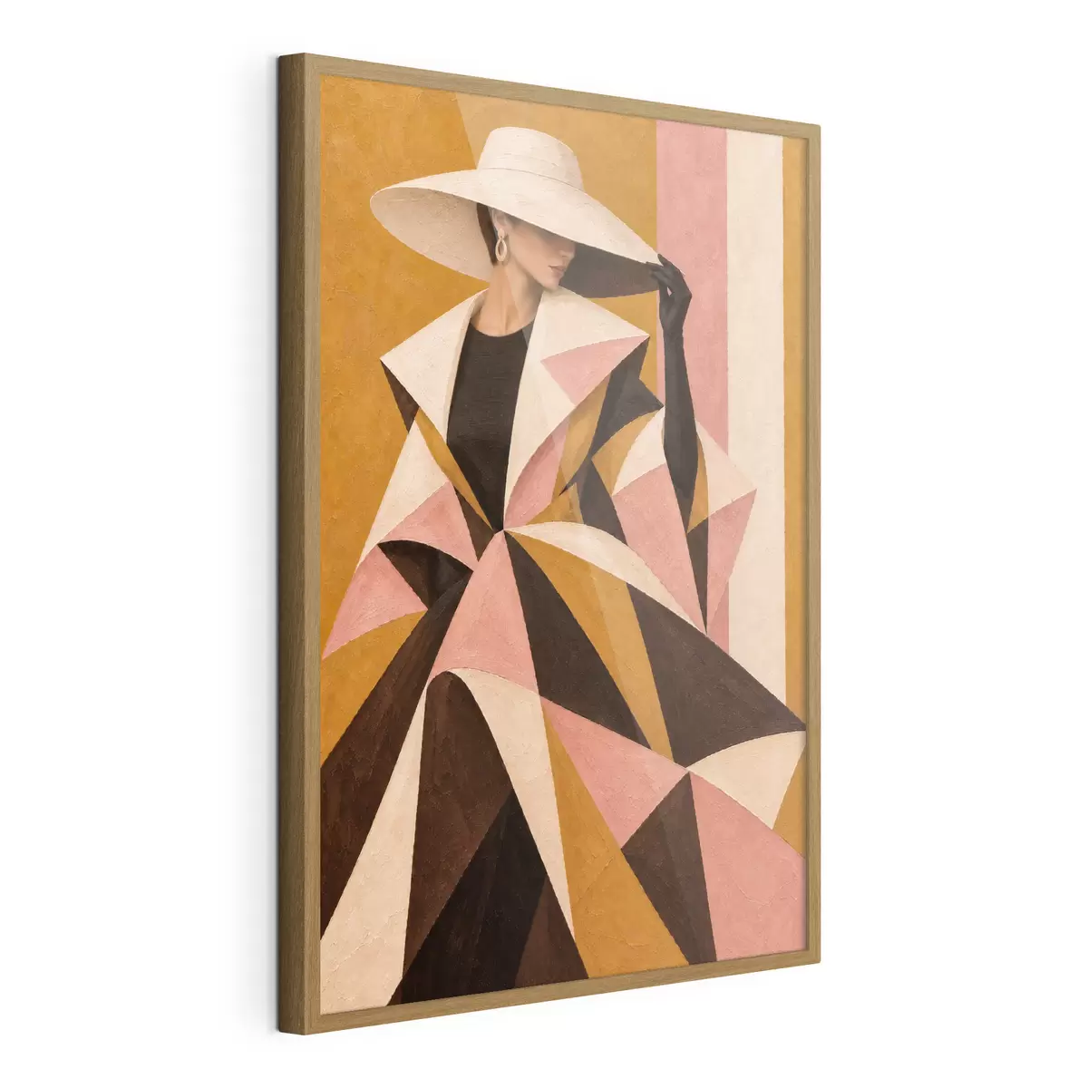 Plakat Szykowna elegancja w odważnych wzorach f50882
