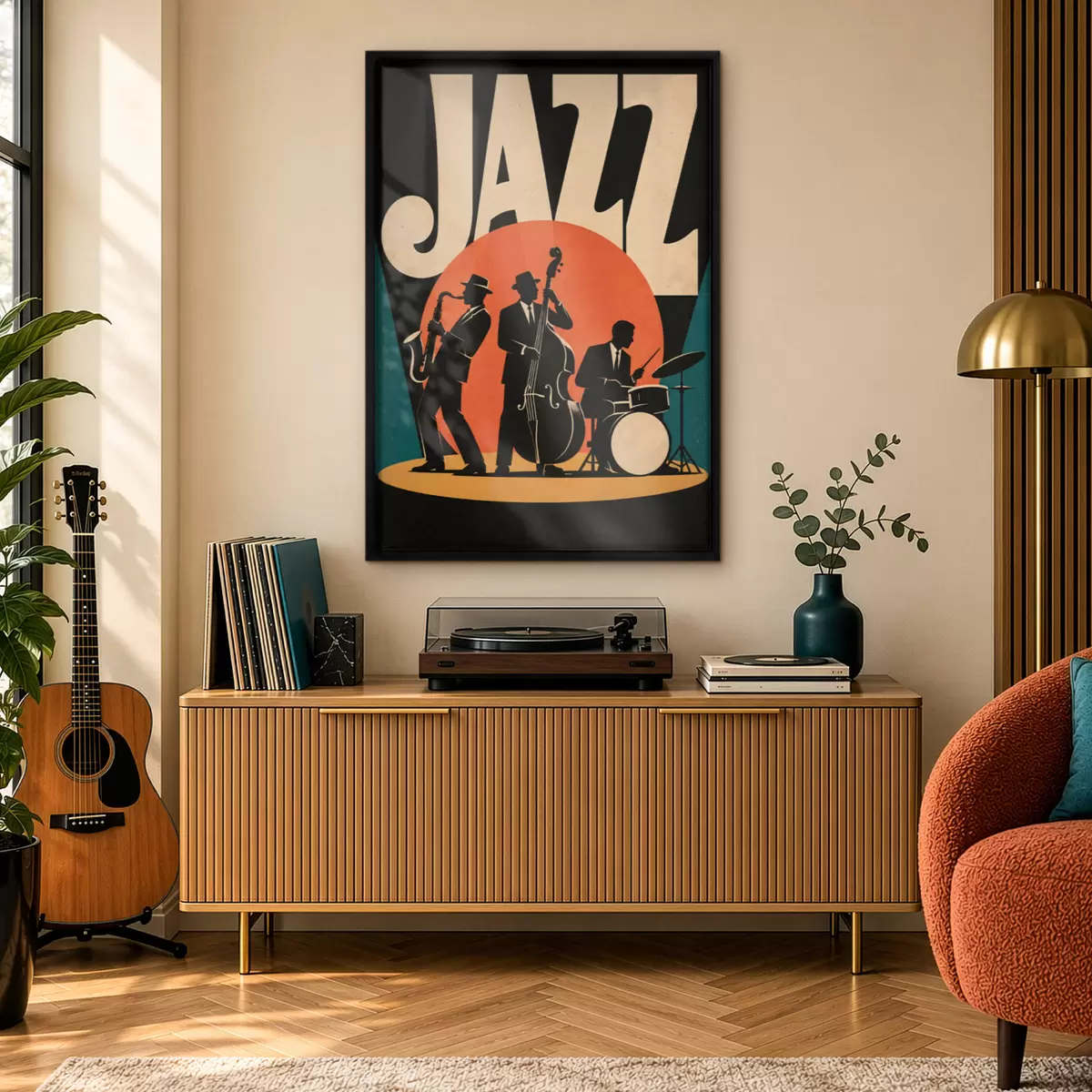 Plakat Jazz na żywo: rytm i dusza łączą się f50921