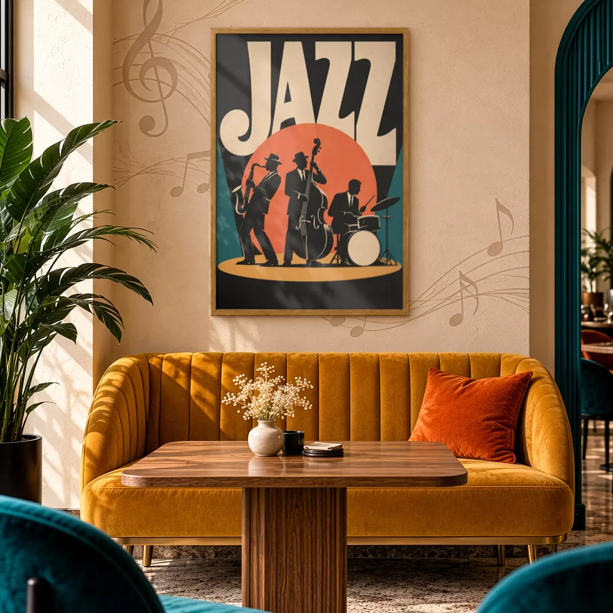 Plakat Jazz na żywo: rytm i dusza łączą się f50921