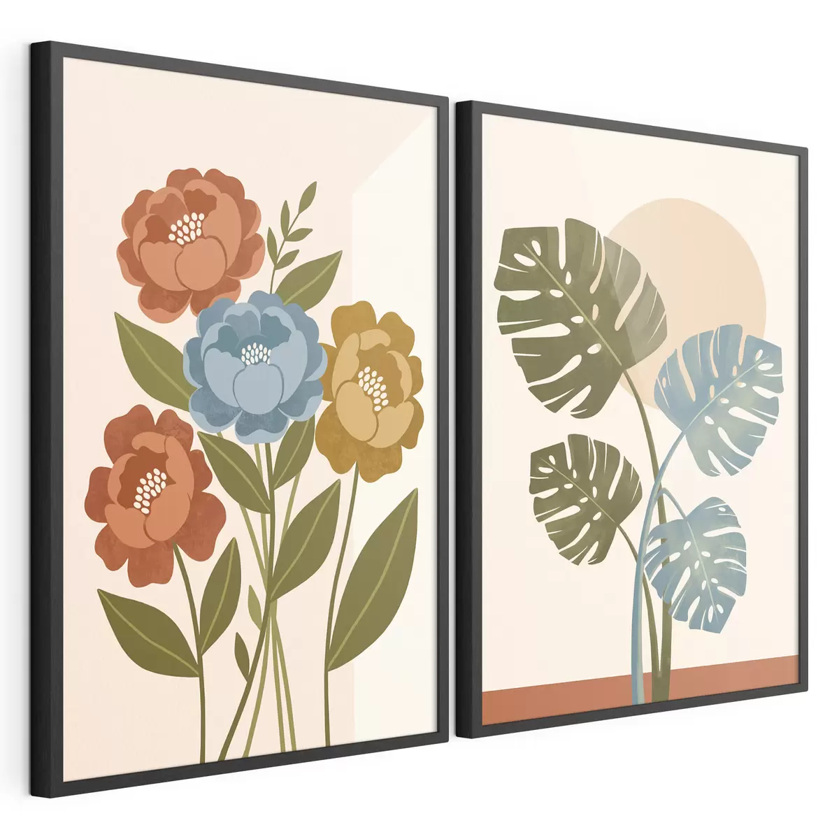 Plakat Tropikalny duet d31078
