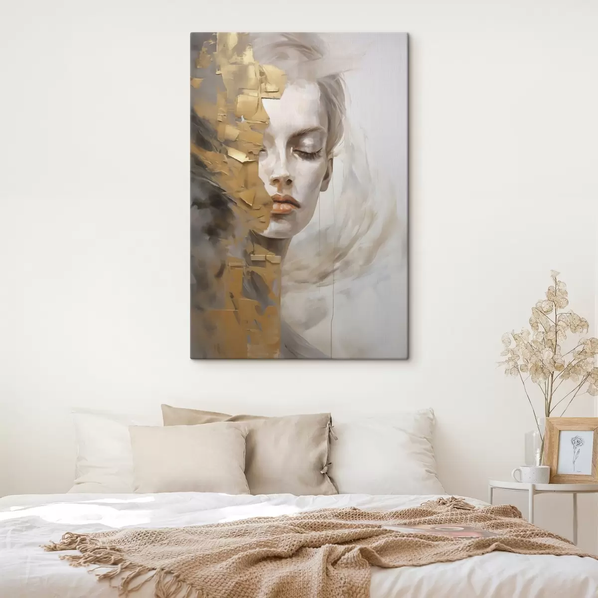 Obraz Portret abstrakcyjny, imitacja obrazu s51129