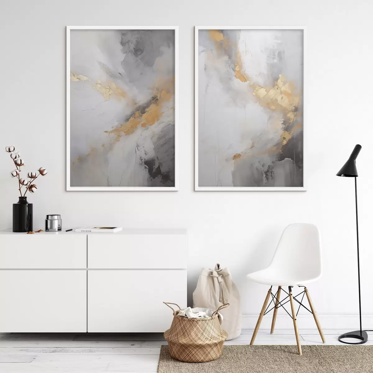 Plakat Współczesna abstrakcja, naśladowanie malarstwa d31102