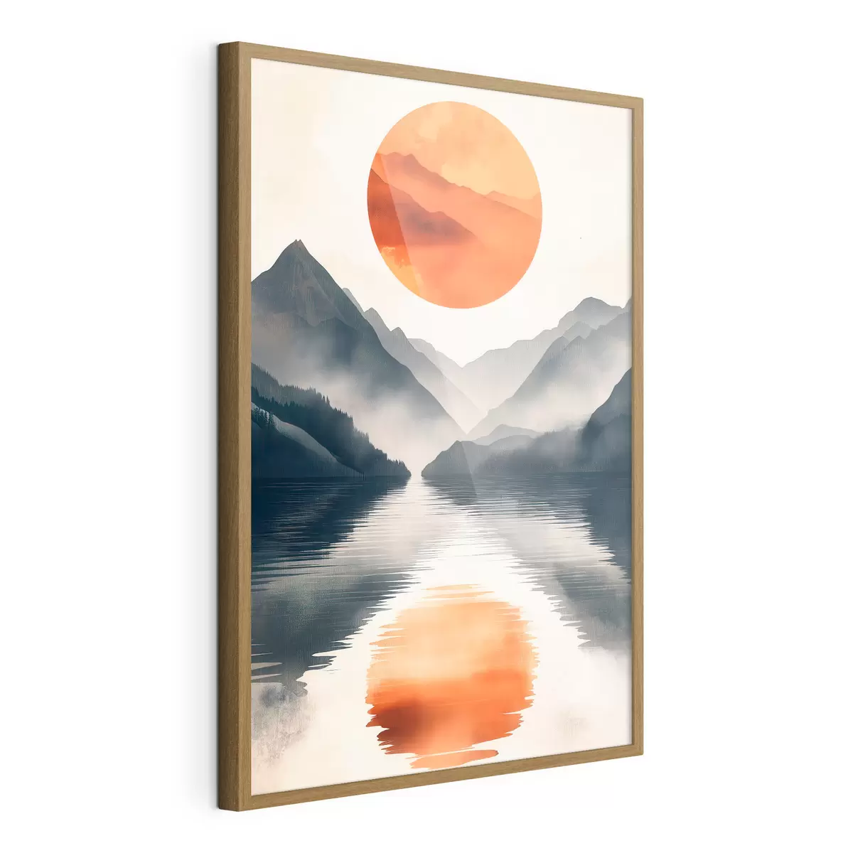 Plakat Zachód słońca f51054