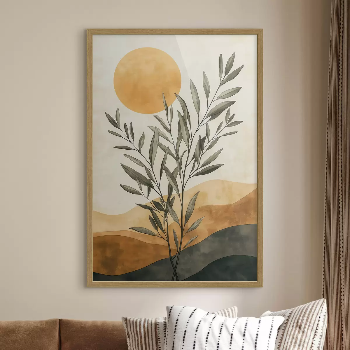 Plakat Gałązka oliwna f51055