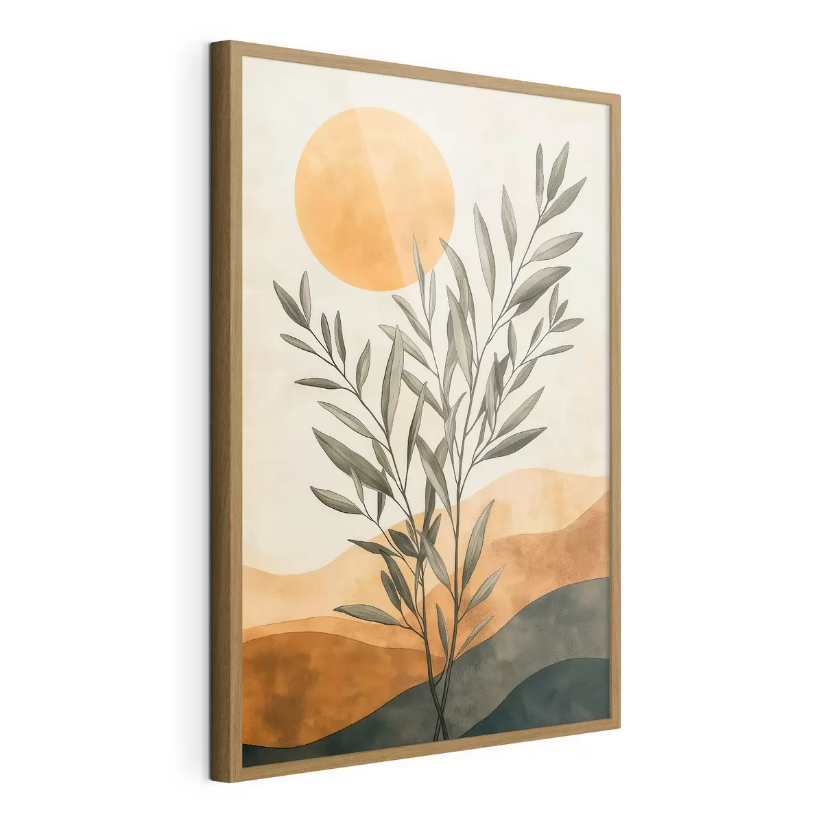 Plakat Gałązka oliwna f51055