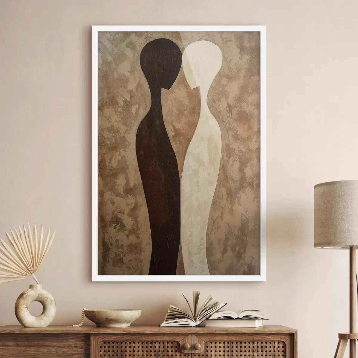 Plakat Abstrakcyjne sylwetki f51058