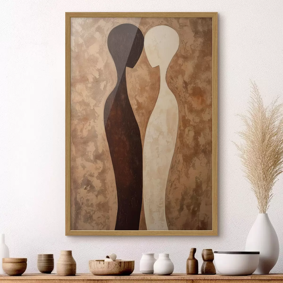 Plakat Abstrakcyjne sylwetki f51058