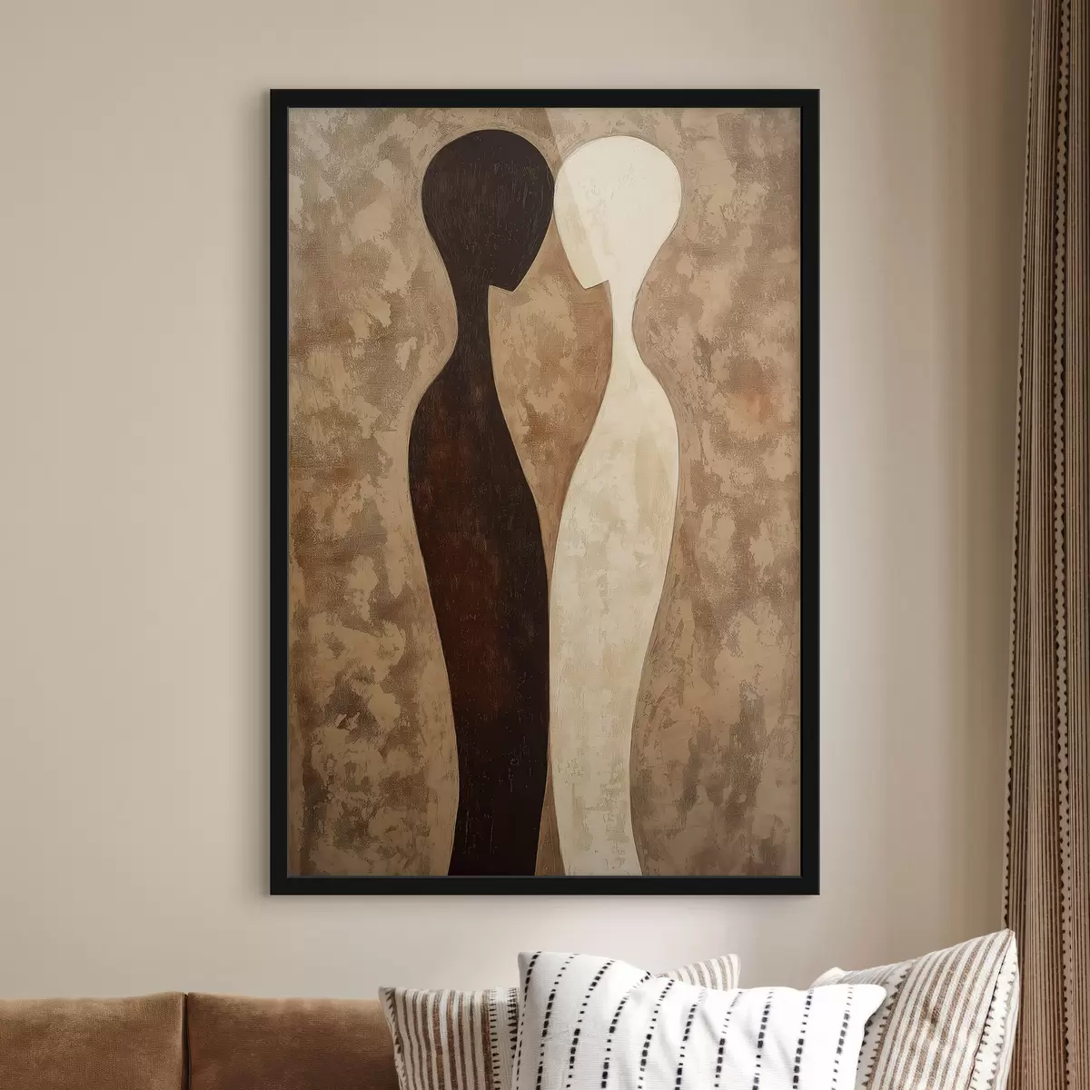 Plakat Abstrakcyjne sylwetki f51058