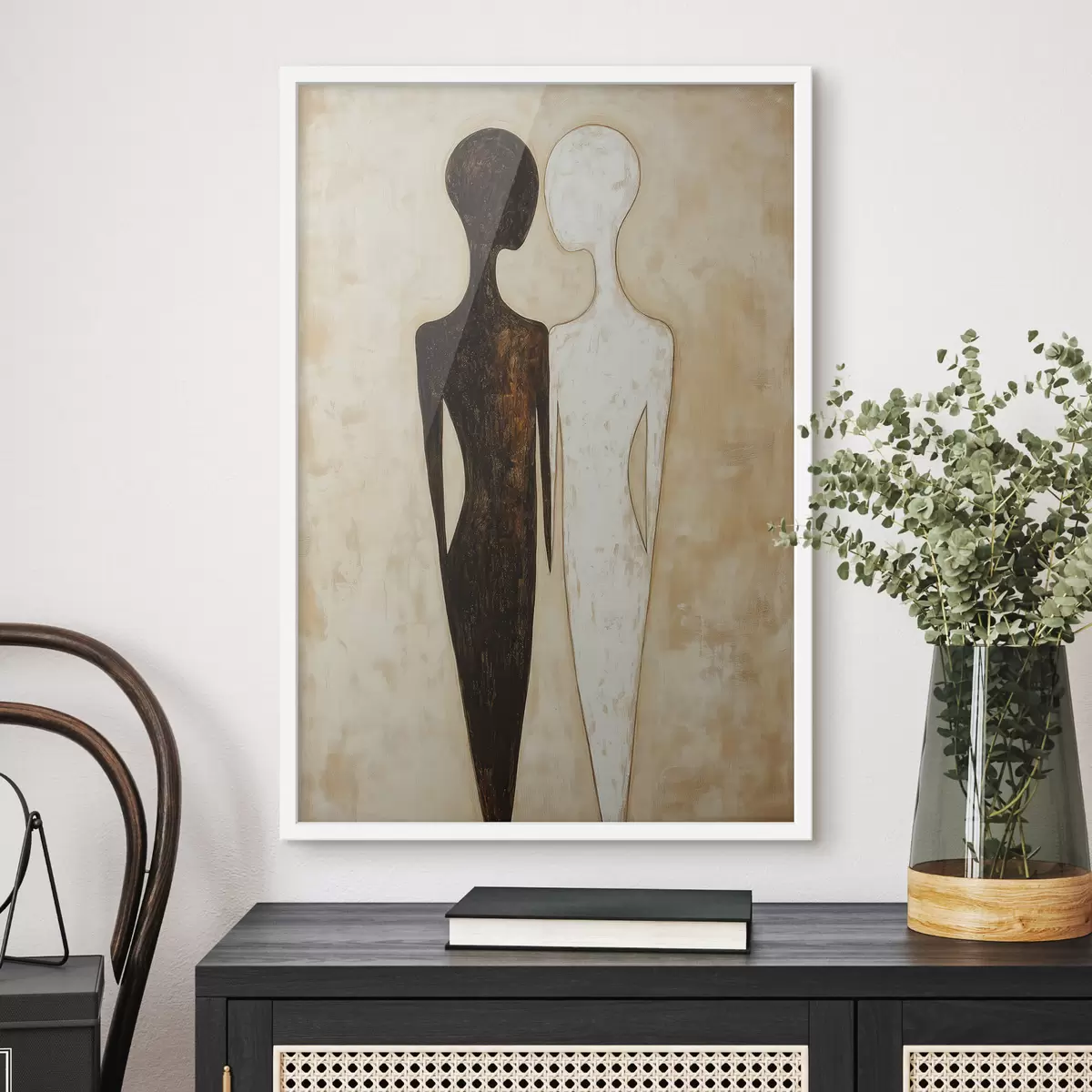 Plakat Abstrakcyjne sylwetki f51059