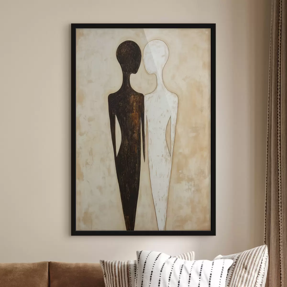 Plakat Abstrakcyjne sylwetki f51059