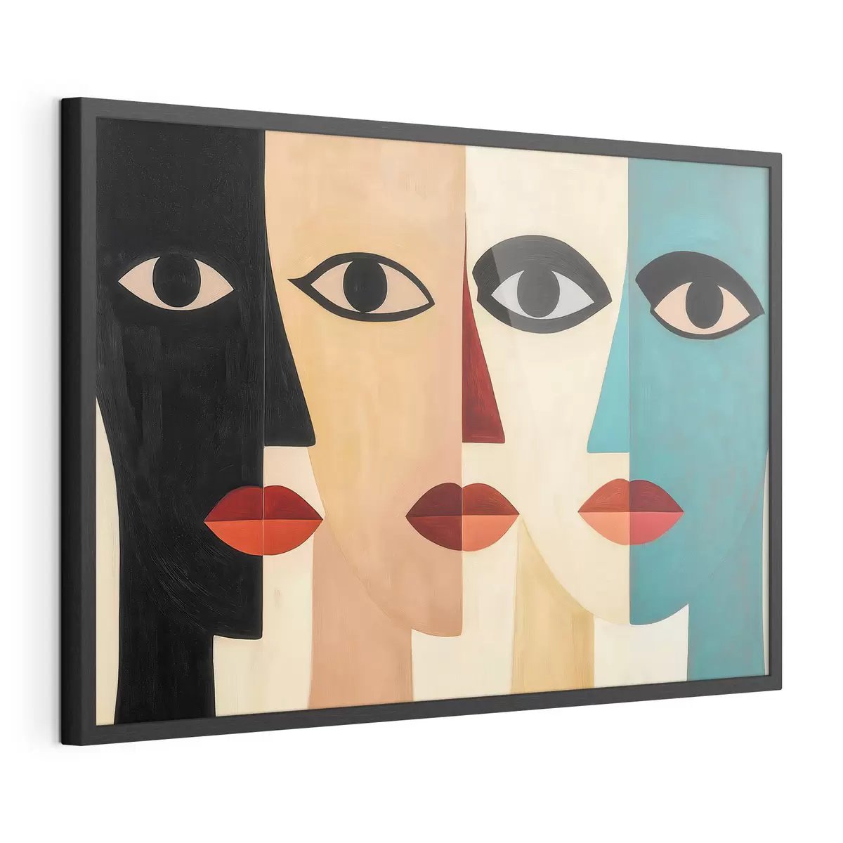Plakat Abstrakcyjne twarze f51063