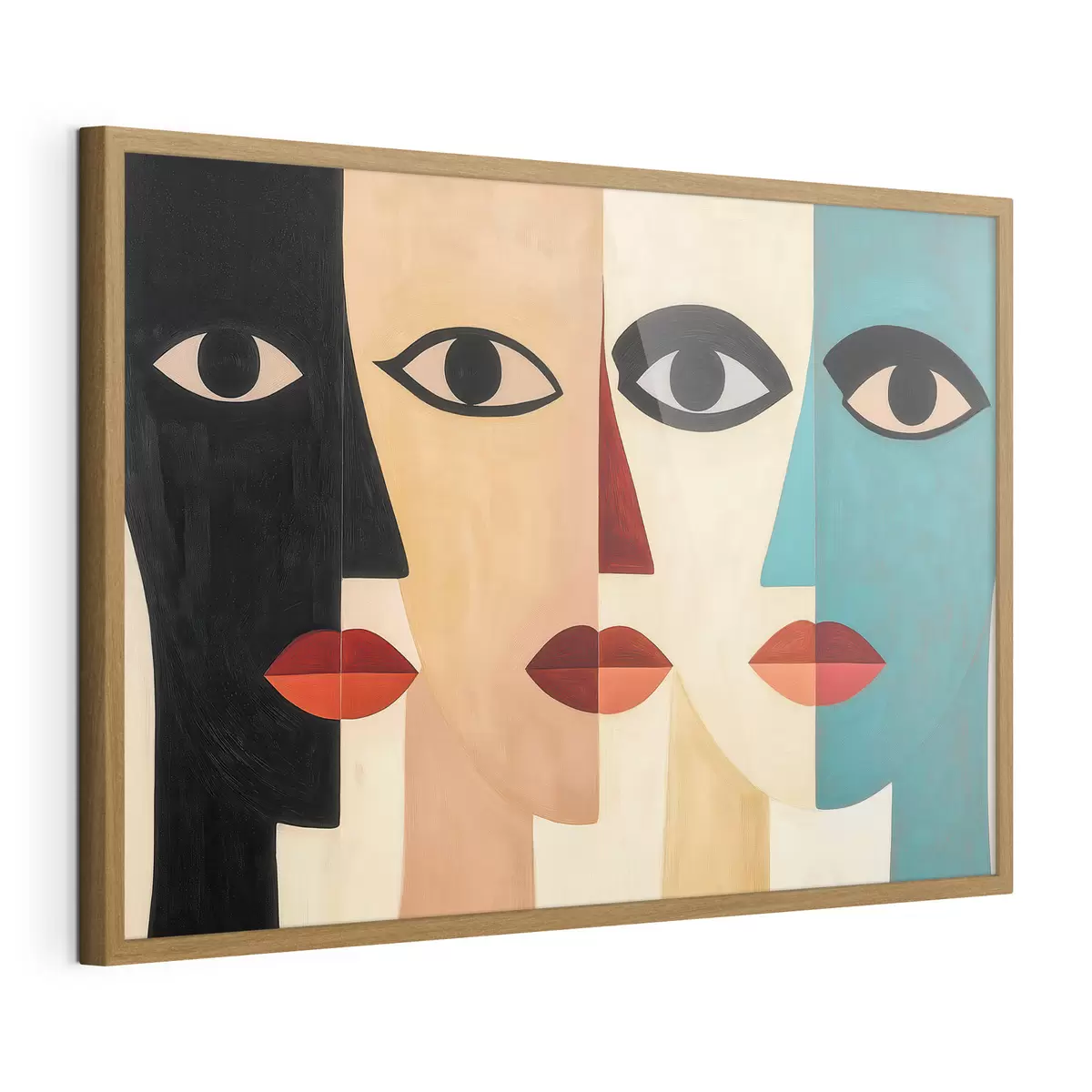 Plakat Abstrakcyjne twarze f51063