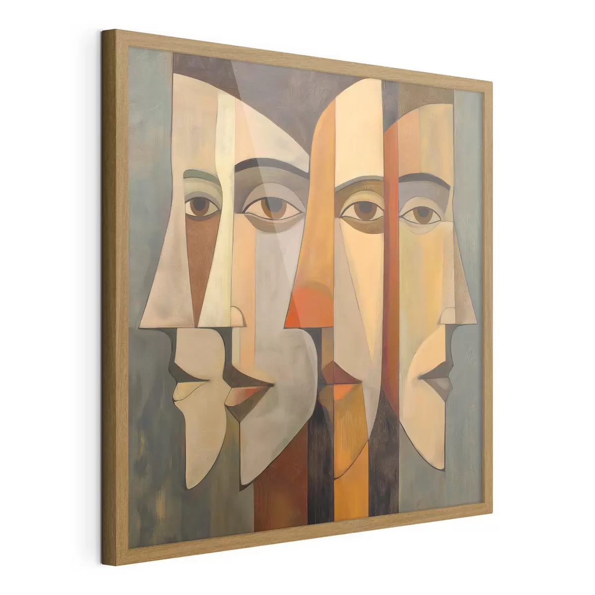 Plakat Abstrakcyjne twarze f51067