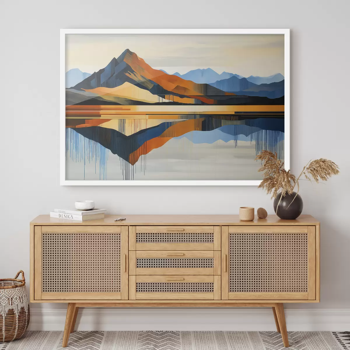 Plakat Kolorowe góry f51070