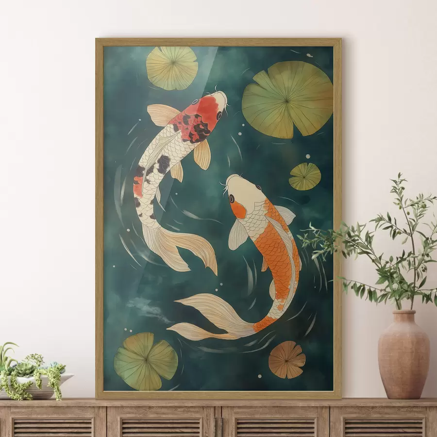 Fototapeta Koi ze Wschodu f51076