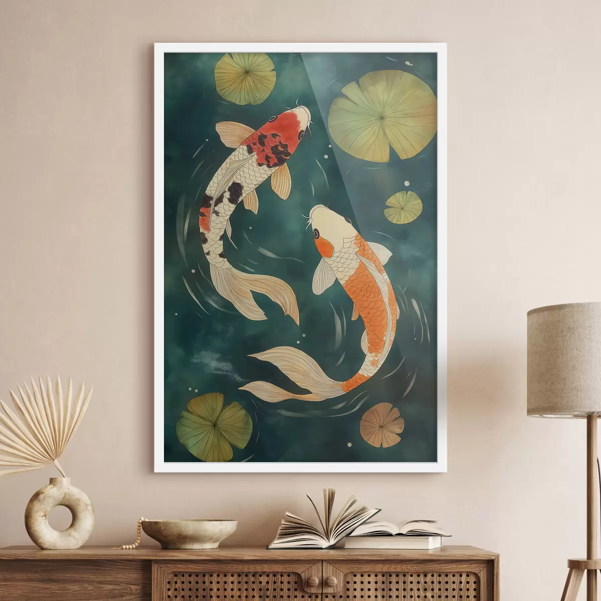 Plakat Koi ze Wschodu f51076