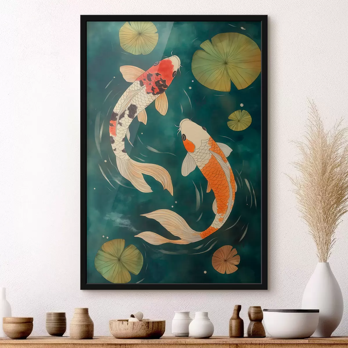 Plakat Koi ze Wschodu f51076