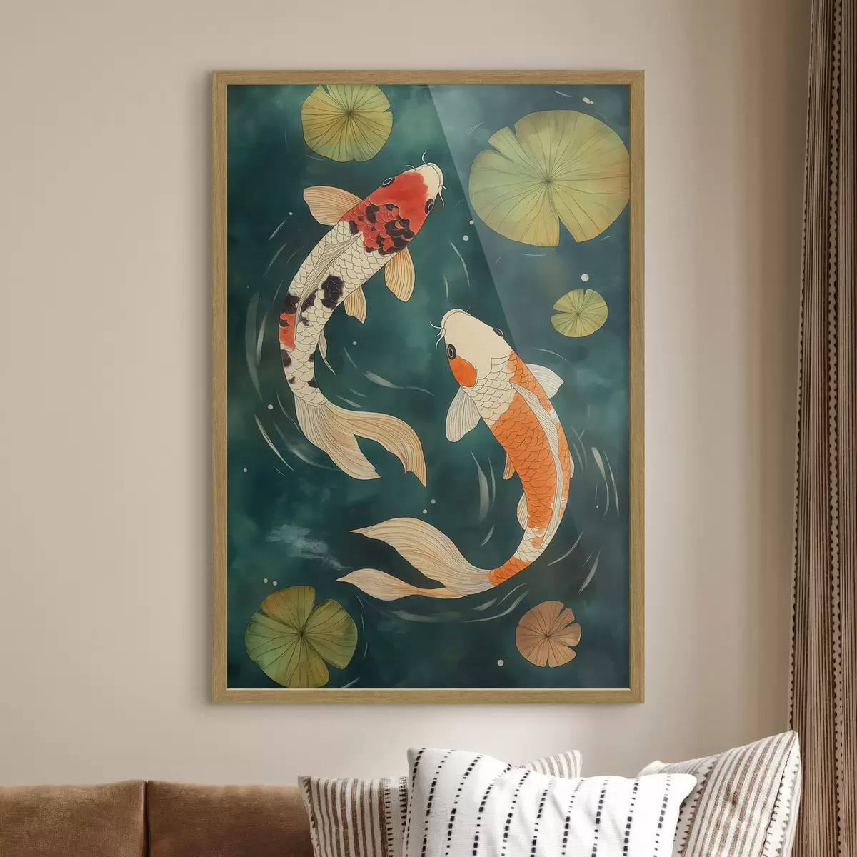 Plakat Koi ze Wschodu f51076