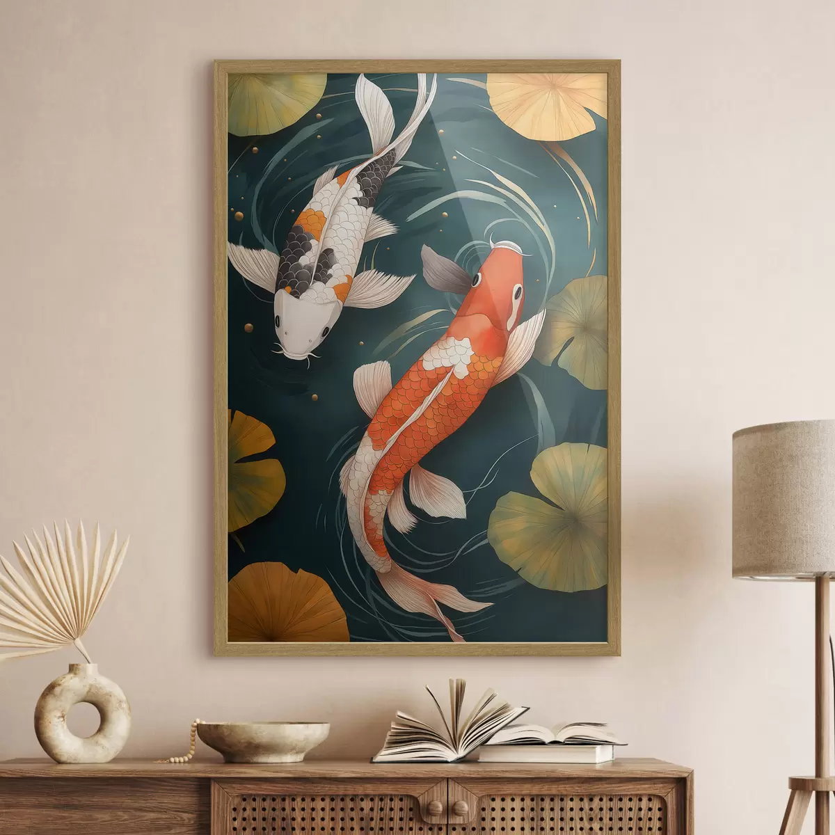 Plakat Koi ze Wschodu f51077