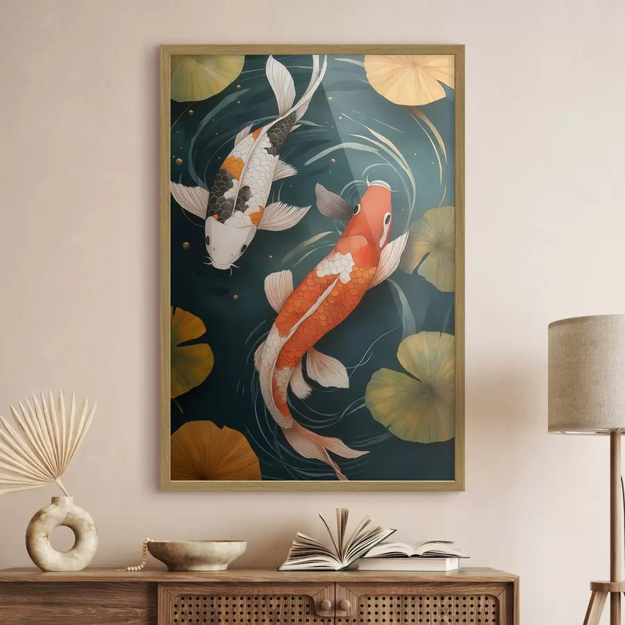 Fototapeta Koi ze Wschodu f51077