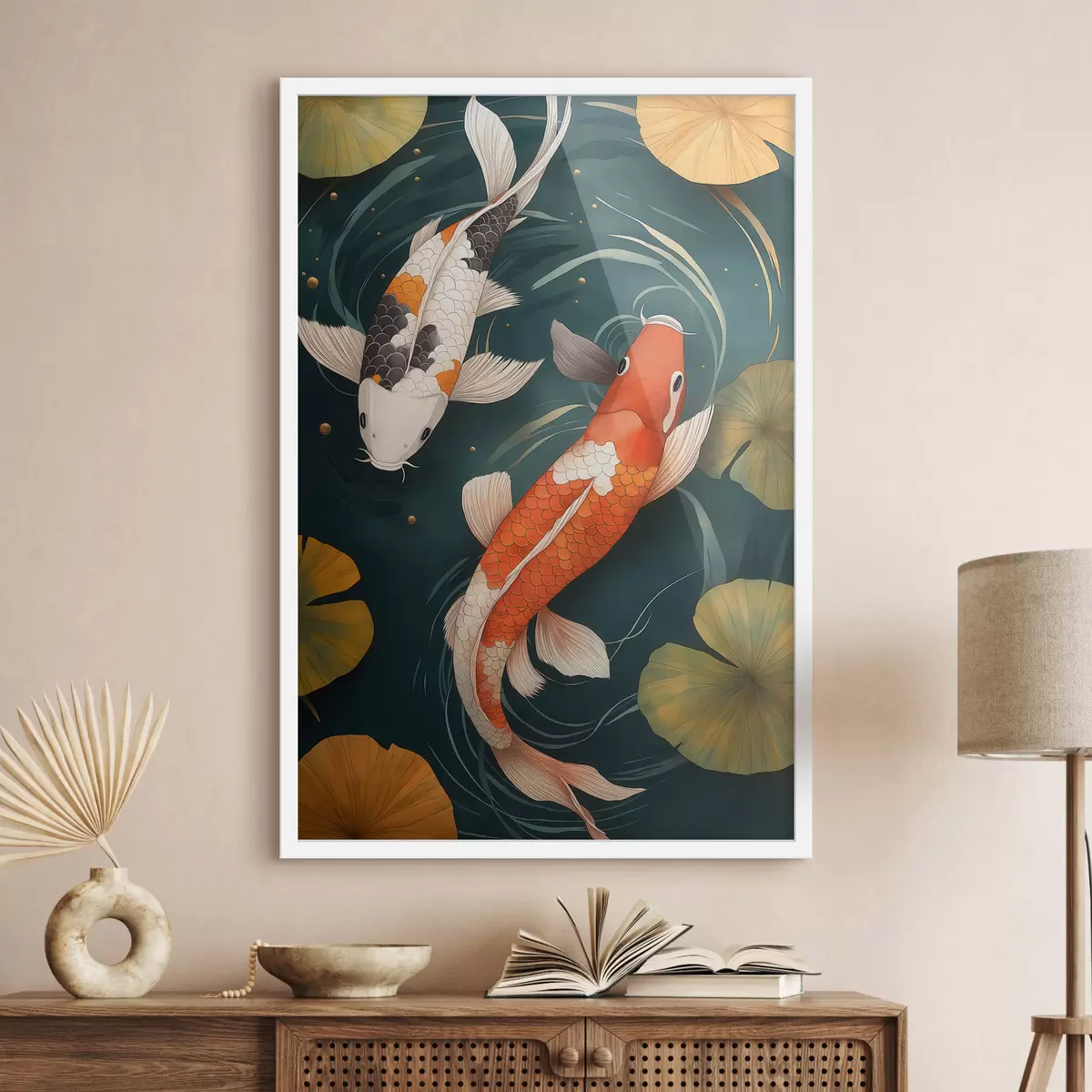 Plakat Koi ze Wschodu f51077