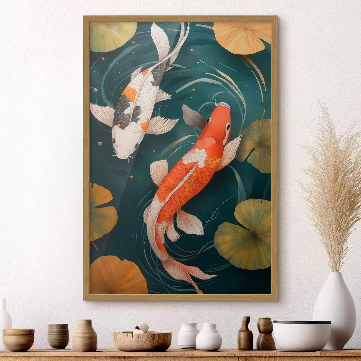 Plakat Koi ze Wschodu f51077