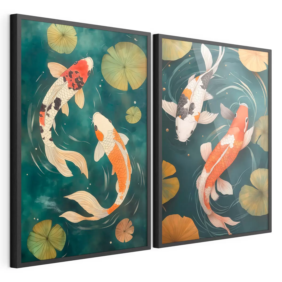 Plakat Koi ze Wschodu d31087