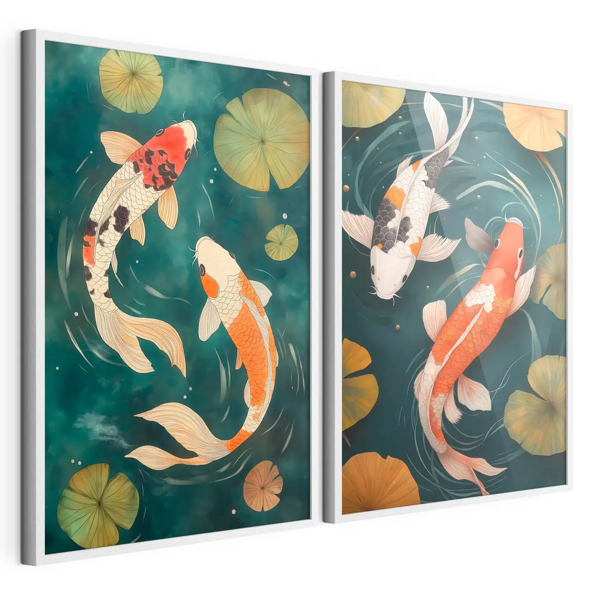 Plakat Koi ze Wschodu d31087