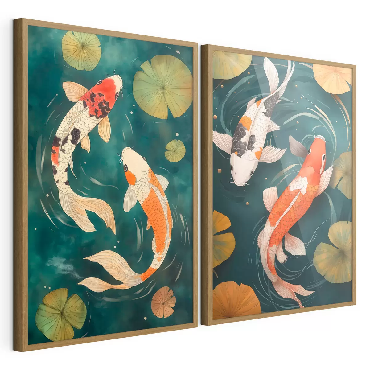 Plakat Koi ze Wschodu d31087